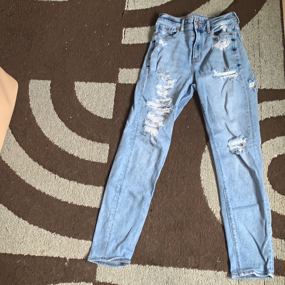 Distressed AE jeans!